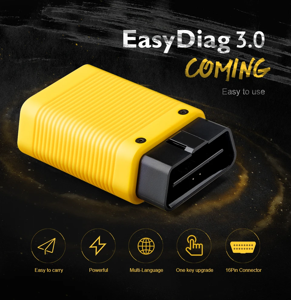 EasyDiag 3,0 OBD2 диагностический инструмент Easydiag 3,0 plus для Android/IOS OBDII Bluetooth лучше, чем easydiag 2,0