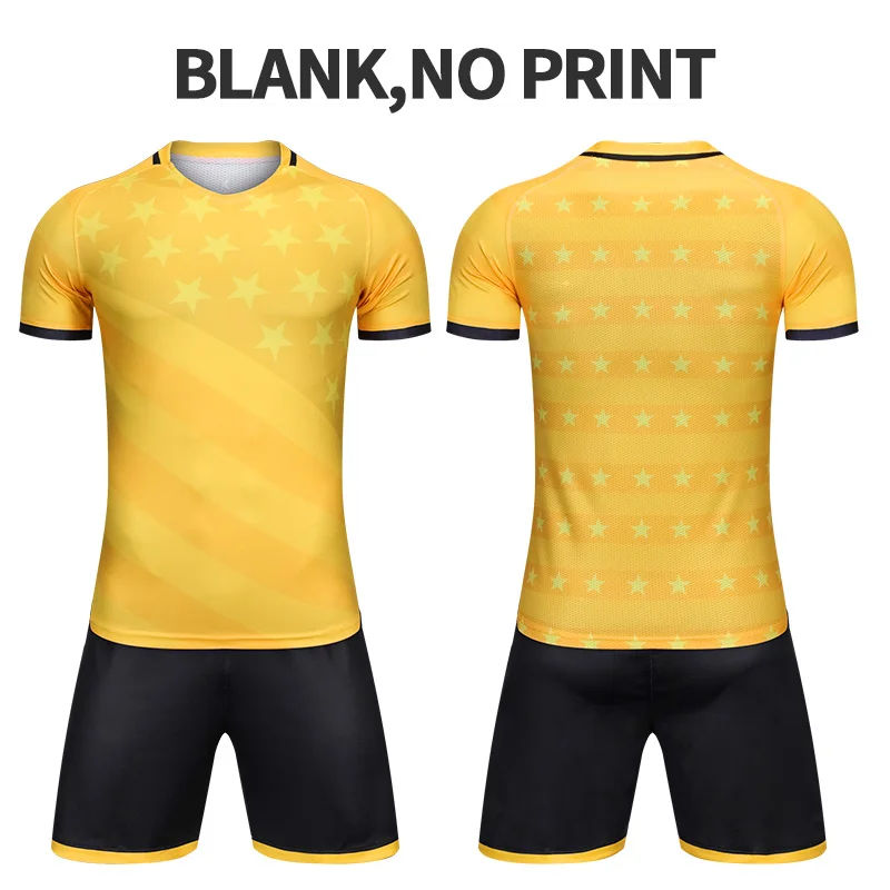 Мужские футболки для футбола, высокое качество, Франция, для дома, для футбола, спортивная одежда, Maillot De Futbo, Униформа, костюм, сделай сам, футболка для фитнеса+ шорты, наборы - Цвет: yellow