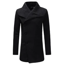 MarKyi однобортный корейский мужской Тренч обычный мужской Готический Тренч легкое пальто hombre