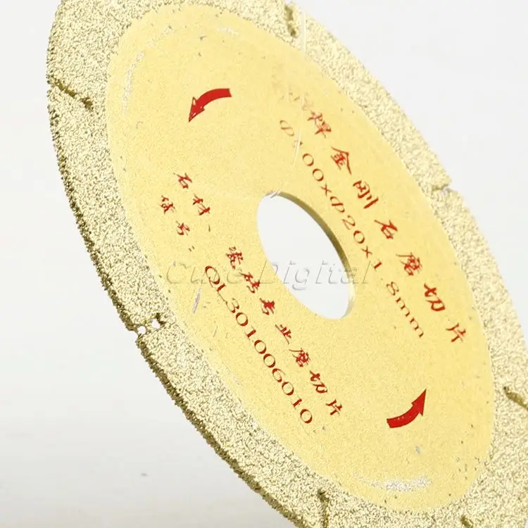 1 шт. Dremel Интимные аксессуары 100 мм Diamond Резка диск Стекло шлифовка полировка Режущие диски абразивный диск для роторный инструмент