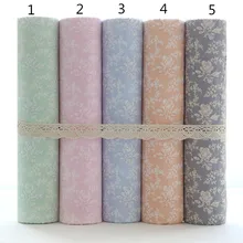 160 см х 50 см Ретро цветок винтажная хлопковая ткань ремесла материал Скрапбукинг Лоскутная Ткань для изготовления платьев постельные принадлежности швейная ткань