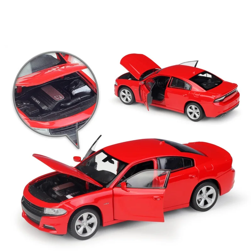 Welly 1:24 Dodge зарядное устройство R/T 2016 литья под давлением сплава Модель автомобиля игрушечный автомобиль