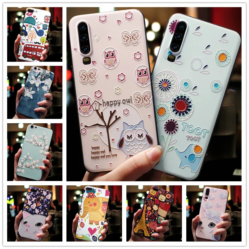 

For OPPO A37 Case 3D Flower Silicone Emboss Phone Cover For OPPO RX17 Neo A77 A83 A71 A5 A3 RX17 Pro r7 r11 plus a3s a5s CASES