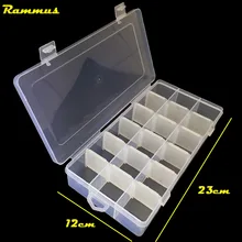 18 сетки DIY Инструменты упаковочная коробка портативные электронные детали, болты съемный винт для хранения ювелирных изделий ящик для инструментов 18 ячеек