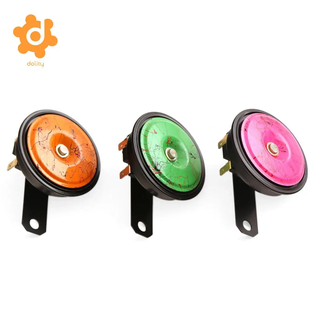 dolity Car Motorcycle DC12V 118dB Dual Tone Loud Electric Air Horn Trumpet