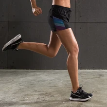 Для женщин спортивные шорты для йоги фитнес тренировки трусы-боксеры с изображением для бега, игры в обучение установки Футбол Баскетбол шорты