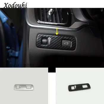 

For Volvo XC60 2018 2019 2020 Car Styling Stick Body Interior Cover Front Head Light Switch Trim Frame Lamp Trunk Button Part