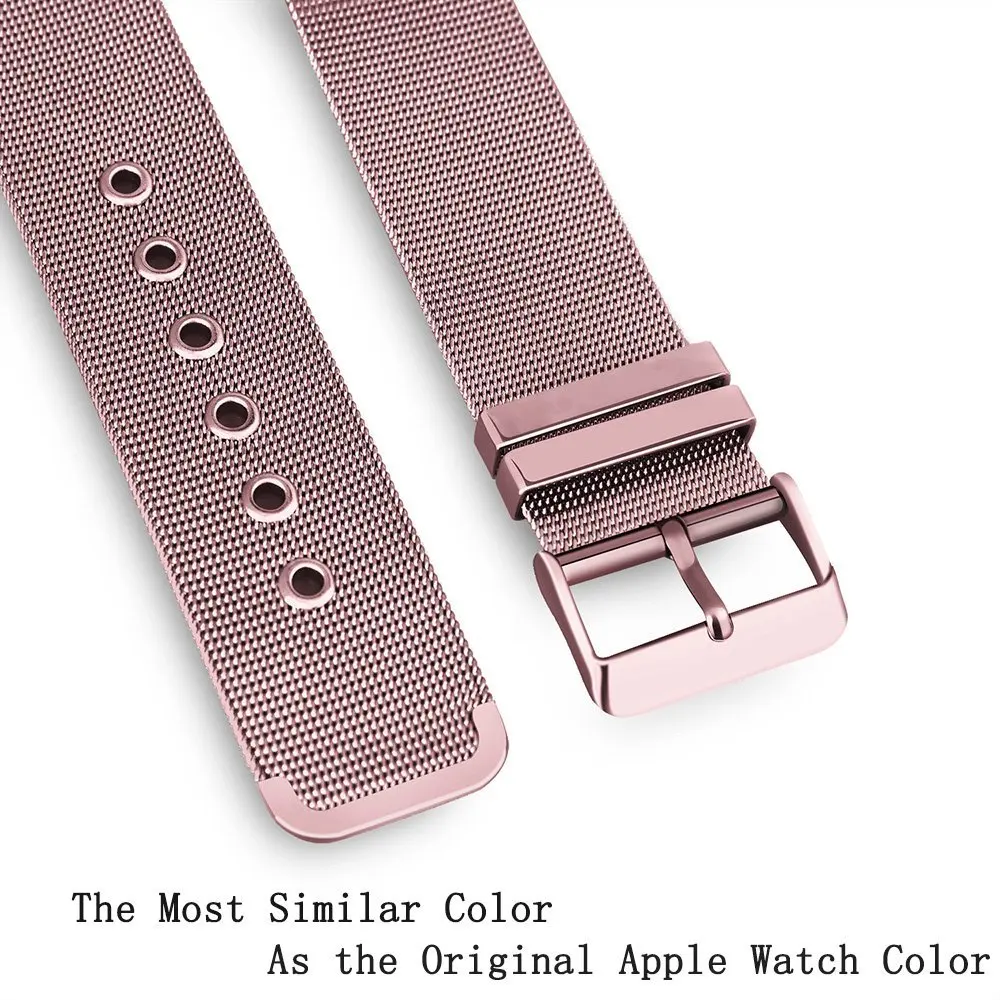 Миланская петля FOHUAS для apple watch Series 3 2 1 сменный ремешок браслета iwatch из