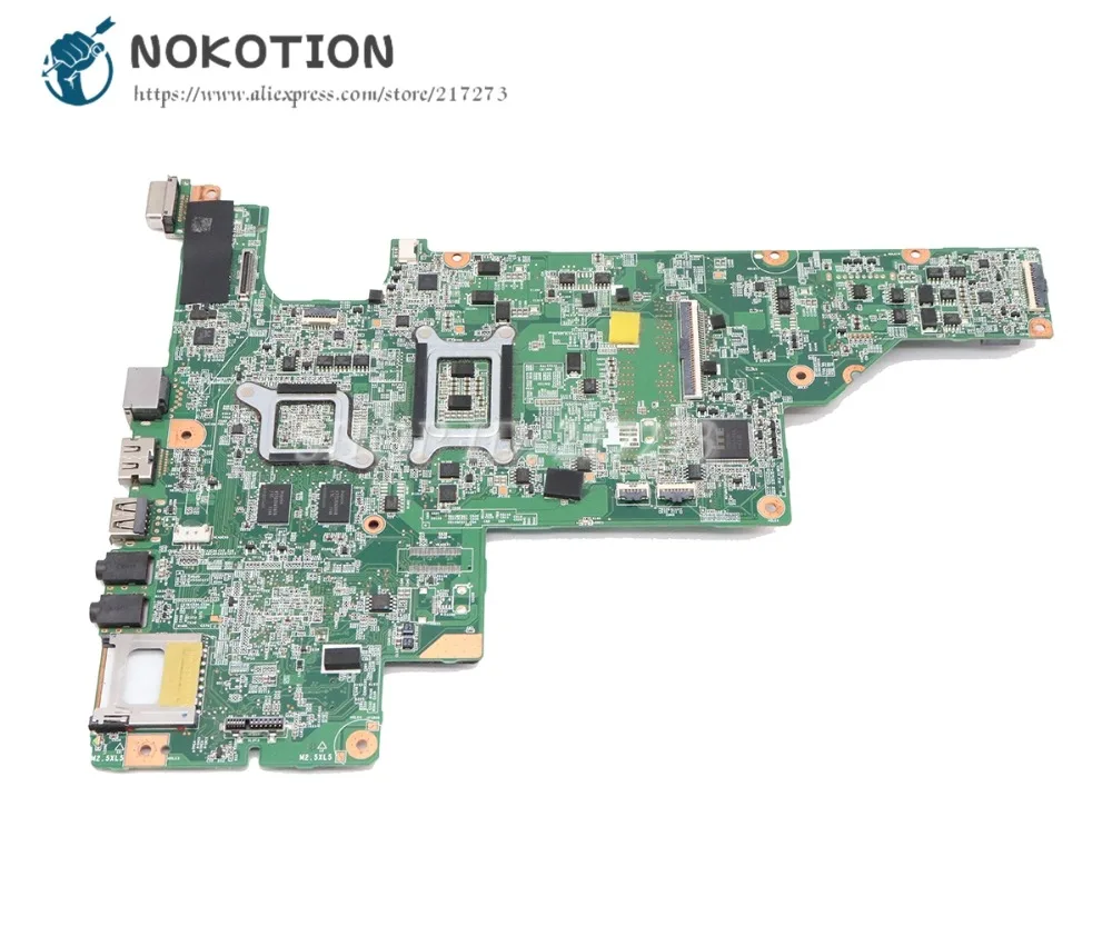 NOKOTION 646672-001 для hp CQ43 431 631 материнская плата для ноутбука HM65 DDR3 HD 7400M видеокарта