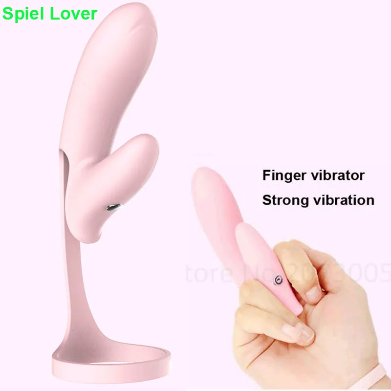 Spiel Lover Finger Вибратор Секс foys для женщин Стимулятор клитора рукав пальца G Spot