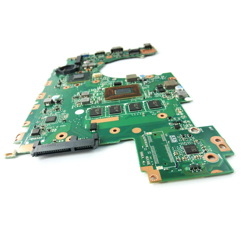 Ideal  X502CA Motherboard with I5-3317 CPU 4GB memory Mainboard For ASUS X502CA X502C F502CA X402C F402CA 