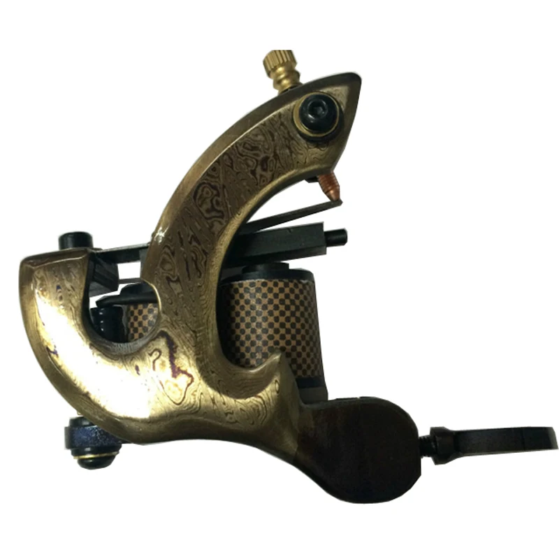 Professional Damascus Frame Lining Shading Tattoo Machines TAT 068