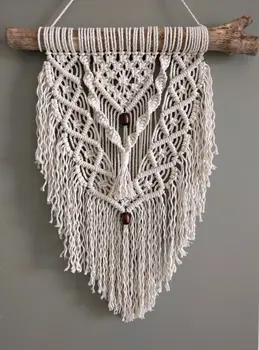 

Hanging Macrame dream catcher Wall Hanging Large Above Bed Decor Neutral Wall Boho Home DecorTapestry Wall Hanging