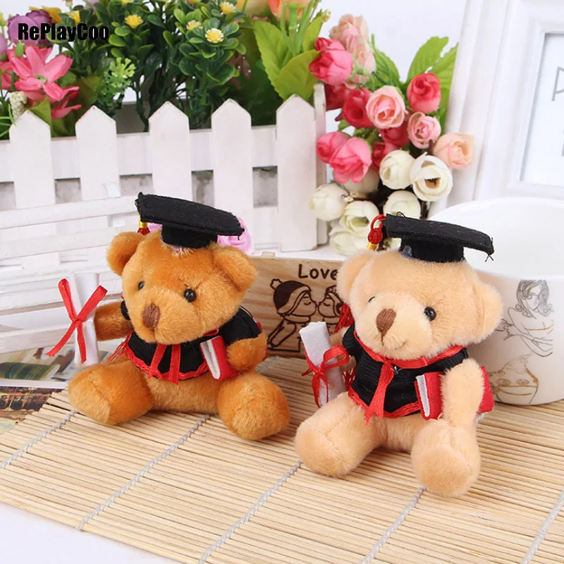 20Pcs/Lot Small Teddy Bear Plush Toys Dr. Hanging Sui Bears Animal