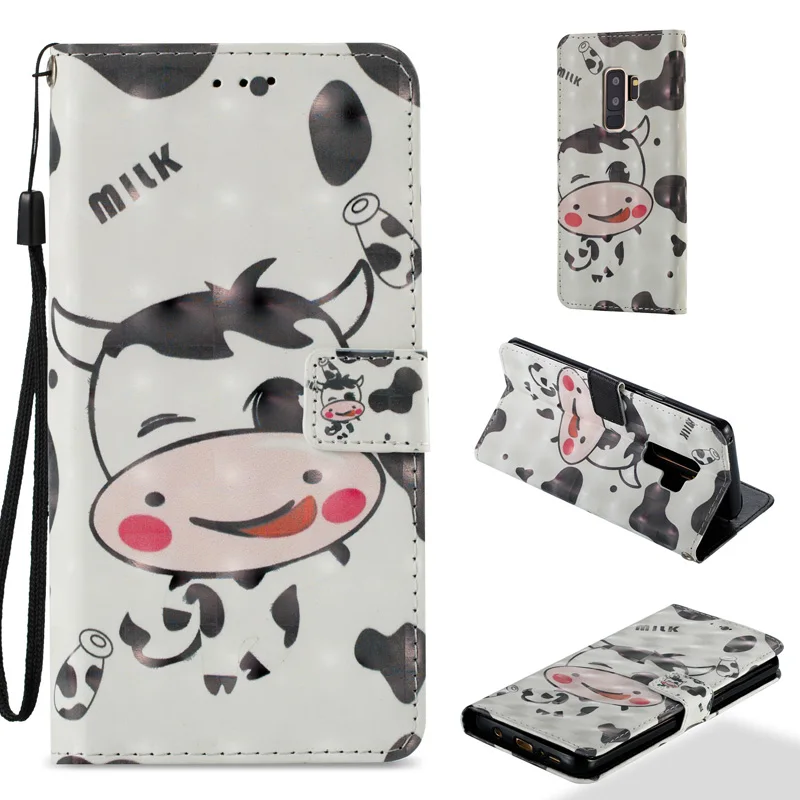 

Leather Wallet Flip+Soft TPU Phone Silicone Cover Shell Stand Coque for Samsung Galaxy S5 S6 S7 Edge S8 S9 Plus Note 8 Case