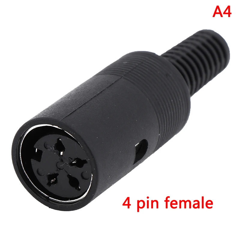 1 шт. DIN разъем 3/4/5/6/7/8 PIN шасси крепление кабеля с Пластик ручка мужской/женский