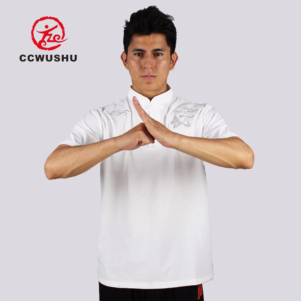 

ccwushu T-shirt wushu clothes uniform wushu T-shirt chinese kungfu clothes wushu taichi taiji clothes uniform