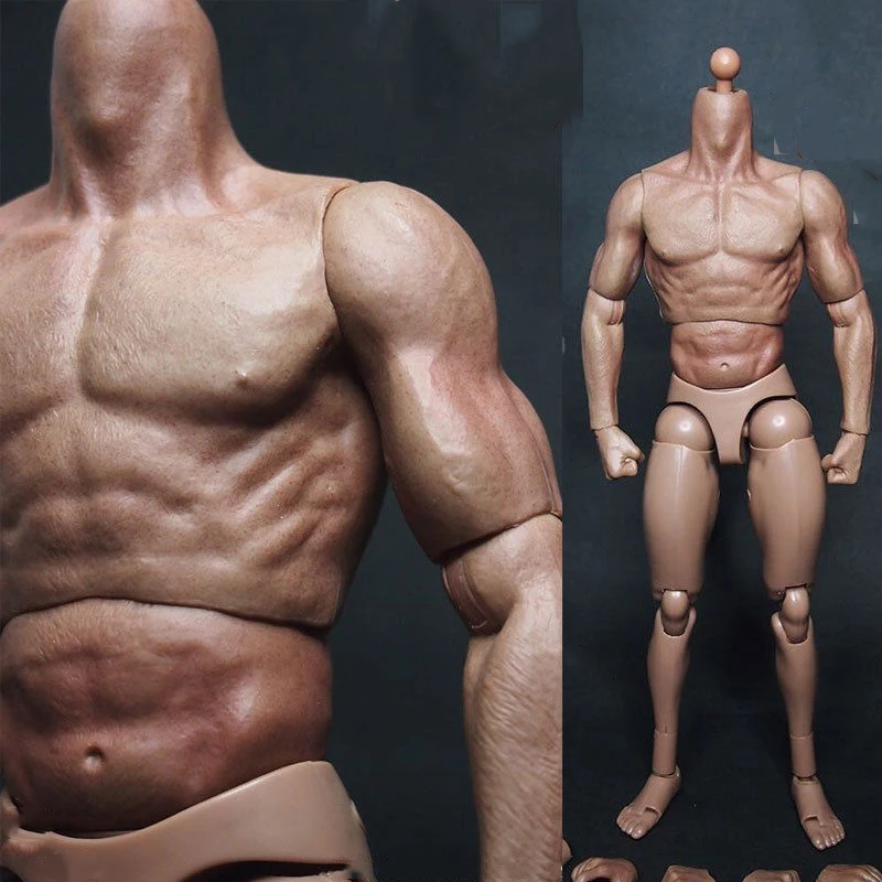

1/6 Scale Male Body Figure Military Muscular Body Similar to TTM19 For Wolverine 12" Soldiers Action Figure Toys