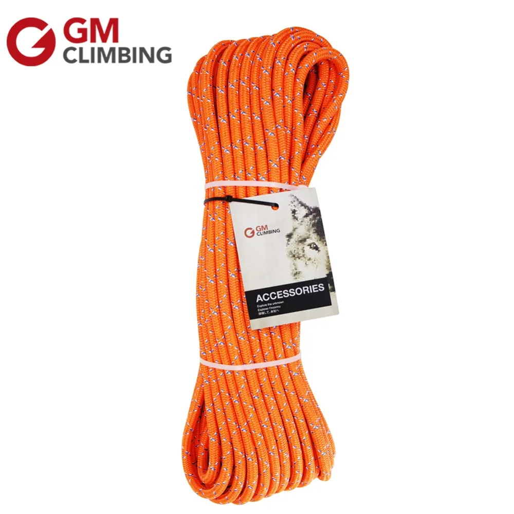 New Climbing Rope 30m / 100ft Double Braid Rigging Survival Equipment