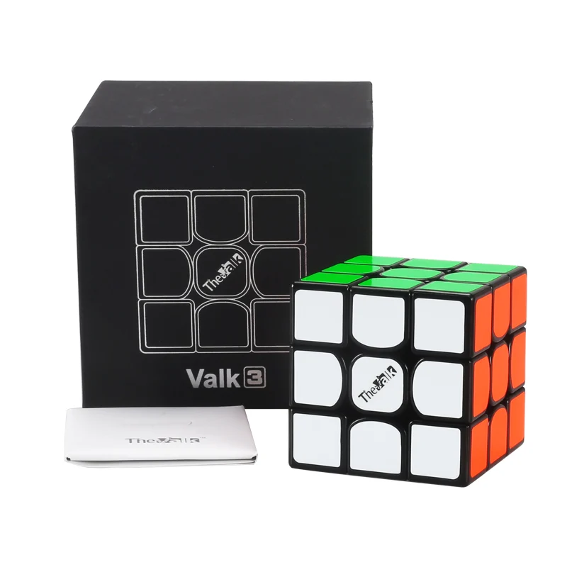 Valk 3 Valk3 power M Мини Размер куб 3х3 скоростной Магнитный куб Mofangge qiyi соревнования Кубики Игрушки WCA головоломка волшебный куб на магнитах - Цвет: Valk3-black