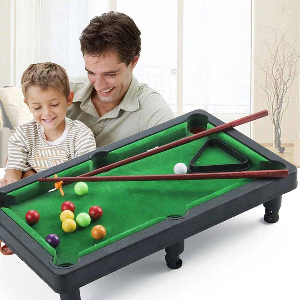 Us 474 5 Di Scontogiochi Da Tavolo Per I Bambini Mini Biliardo Snooker Giocattolo Set Casa Del Partito Giochi Per Bambini Ragazzi Genitore Bambino