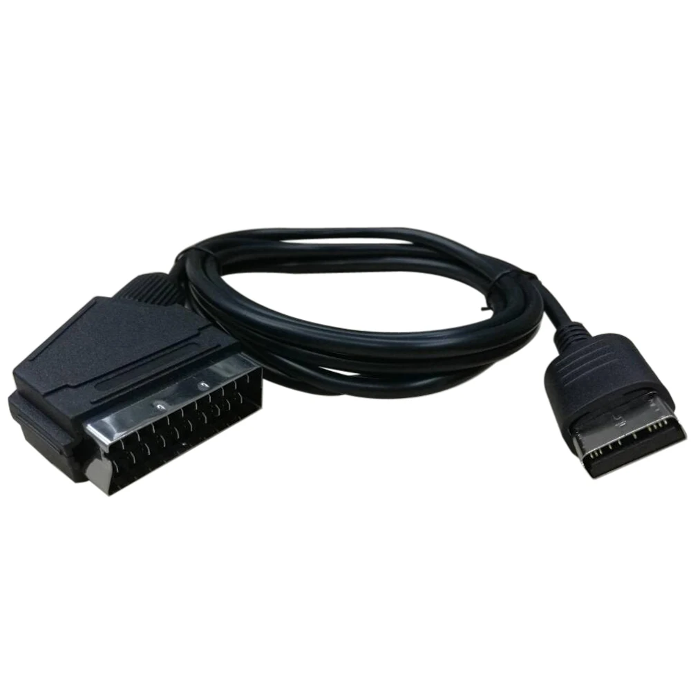 BUKIM Новый 1 8 м/6 футов Высокое качество Scart AV аудио кабель видео разъем для Sega