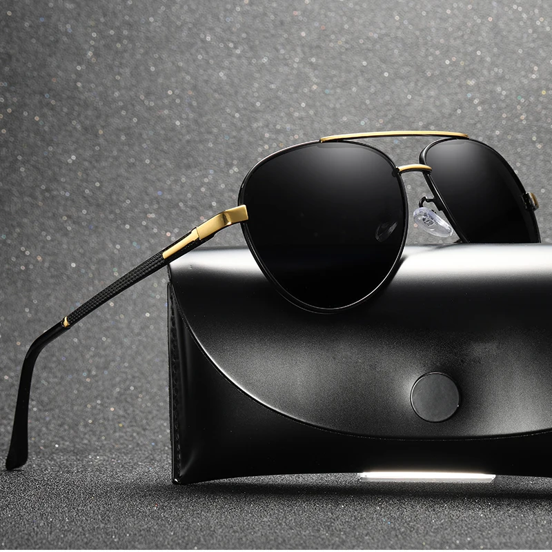 

Polarized Sunglasses Man Brand Designer High Quality Anti-Reflective Pilot Drivering sunglasses gafas oculos de sol Z11001
