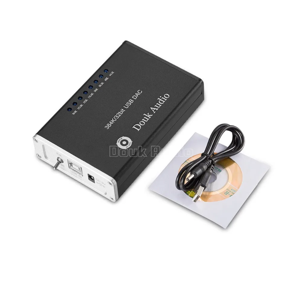 Douk аудио HiFi Mini PCM5102 USB XMOS DAC 384K/32bit расшифрованный усилитель звуковая карта с