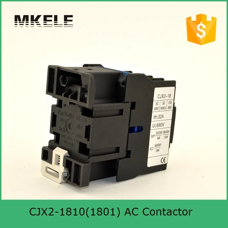 Магнитный контактор 3P + NC 220 В переменного тока модульный магнитный|ac contactor|contactor
