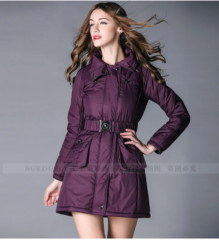BURDULLY Большие Размеры XXL длинные Высокое качество меховое пальто из хлопка зимняя теплая куртка Для женщин верхняя одежда женская парка