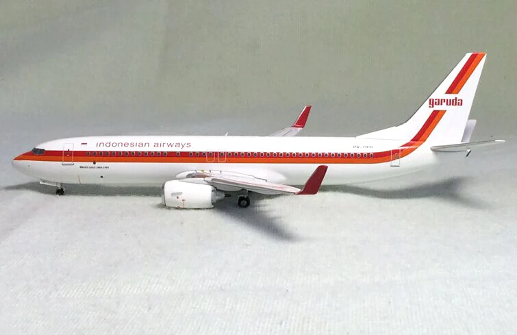 

Out of print BBOX 1: 200 Indonesia Airlines Boeing 737-800 Alloy aircraft model PK-GFN Limited Collector Model