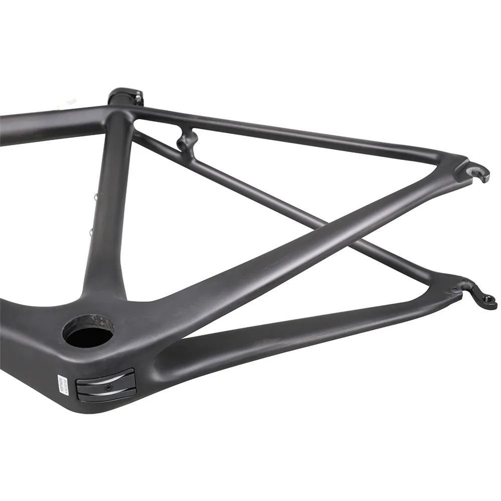 Perfect ICAN new arrival super light road bike suit 100x9mm front 135x9mm rear axle V brake frame with PF30 BB UD matt finished 5