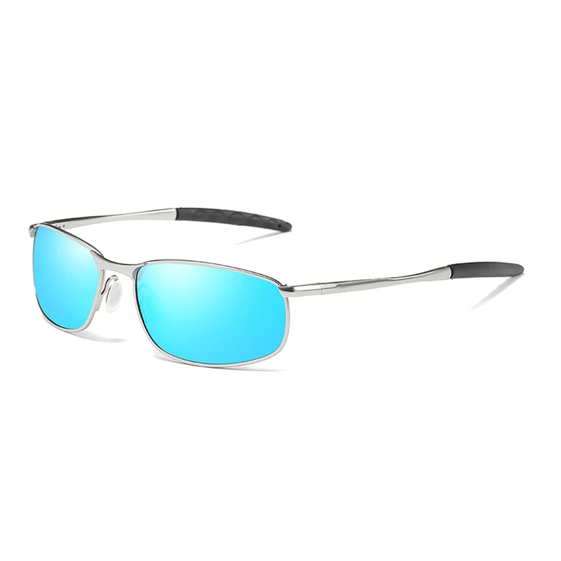 VCKA Polarized Sunglasses Men Brand Designer Rectangle Rectangle Sunglass Mens Driving Sun Glasses oculos de sol UV400 Eyewear 18