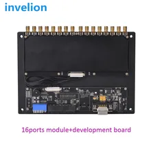 Управление активами/инвентарными запасами длинный диапазон rfid uhf считыватель модуль Impinj R2000 чип с 16 портами SMA для отслеживания товаров