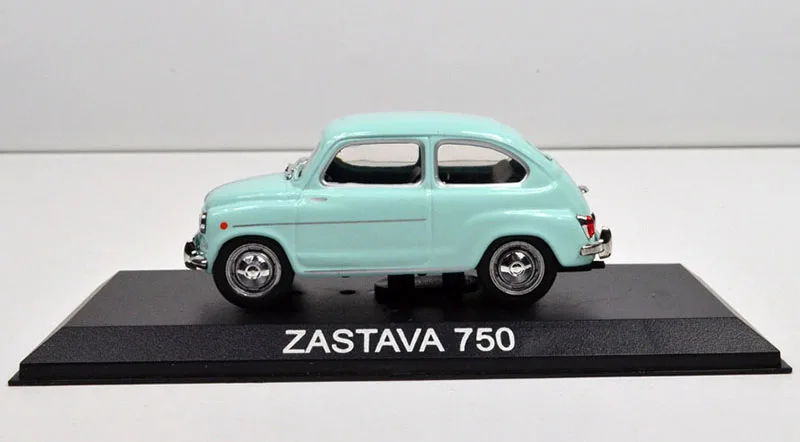 1/43 литые паровые модели, миниатюрные машинки, ZASTAVA 750, винтажная модель автомобиля, коллекция моделей автомобилей, игрушки