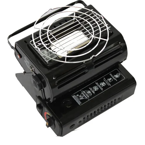 FREESHIPMENT 2 в 1 двойной Портативный подогреватель газа и газовых плит|gas heater|portable gas