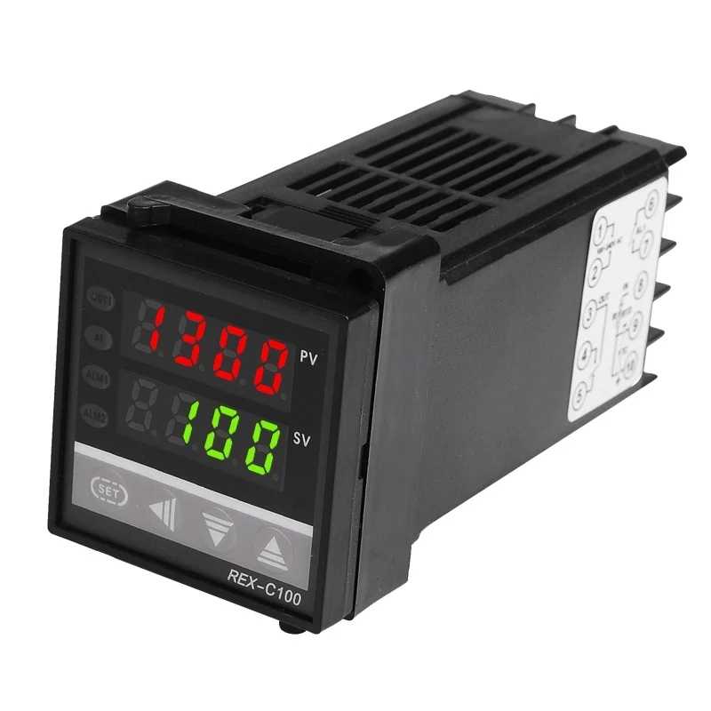 Koop Freeshipping Digitale PID TEMPERATUURREGELAAR Thermostaat Universal Input Relaisuitgang