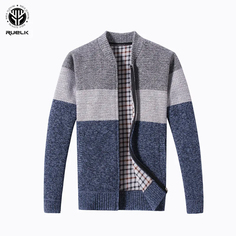 RUELK 2018 Hot Sale Brand-Clothing Spring Cardigan Male Fashion Quality Cotton Sweater Men Casual Navy Redwine Mens Sweaters RUELK 2018 Hot Sale Brand-Clothing Spring Cardigan Male Fashion Quality Cotton Sweater Men Casual Navy Redwine Mens Sweaters