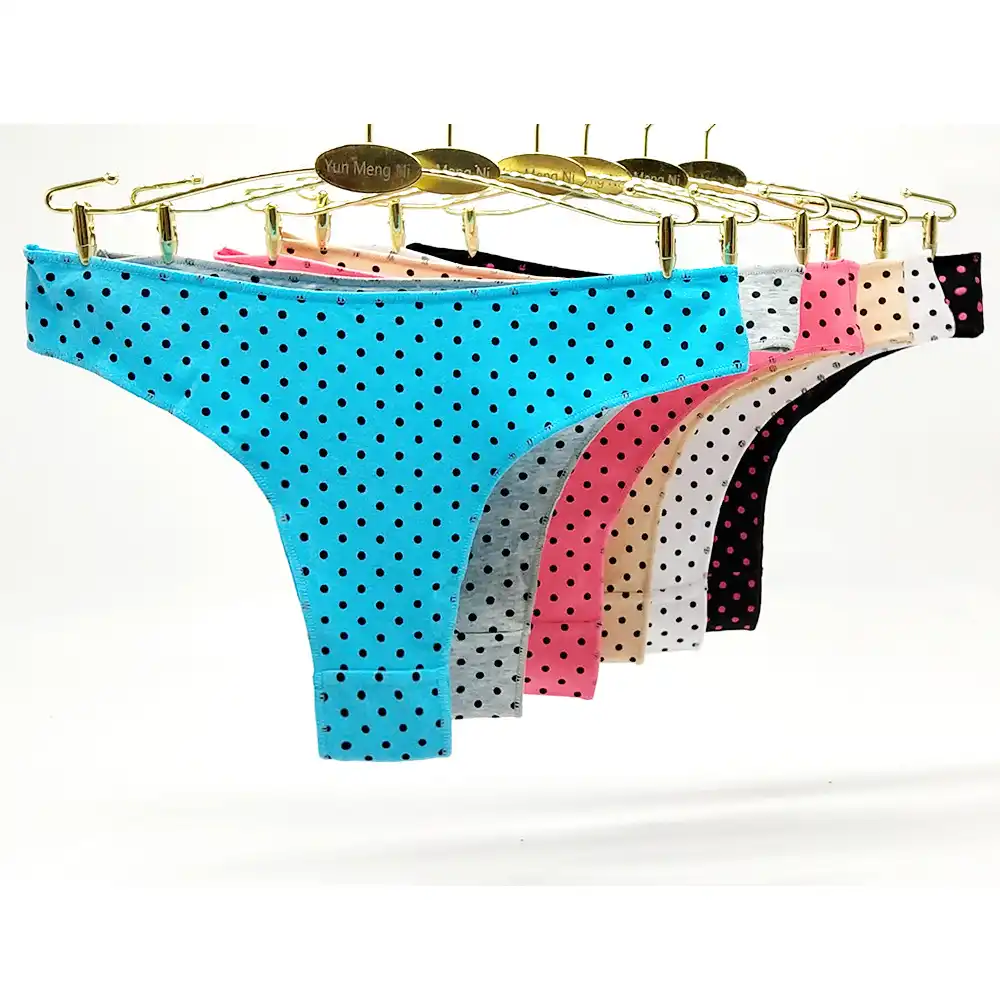 polka dot women's underwear