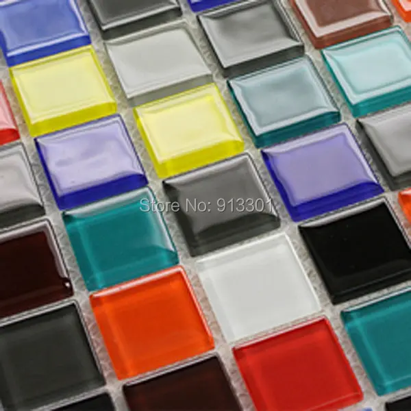 crystal glass tile sheets countertop craft designs cheap glass mosaic