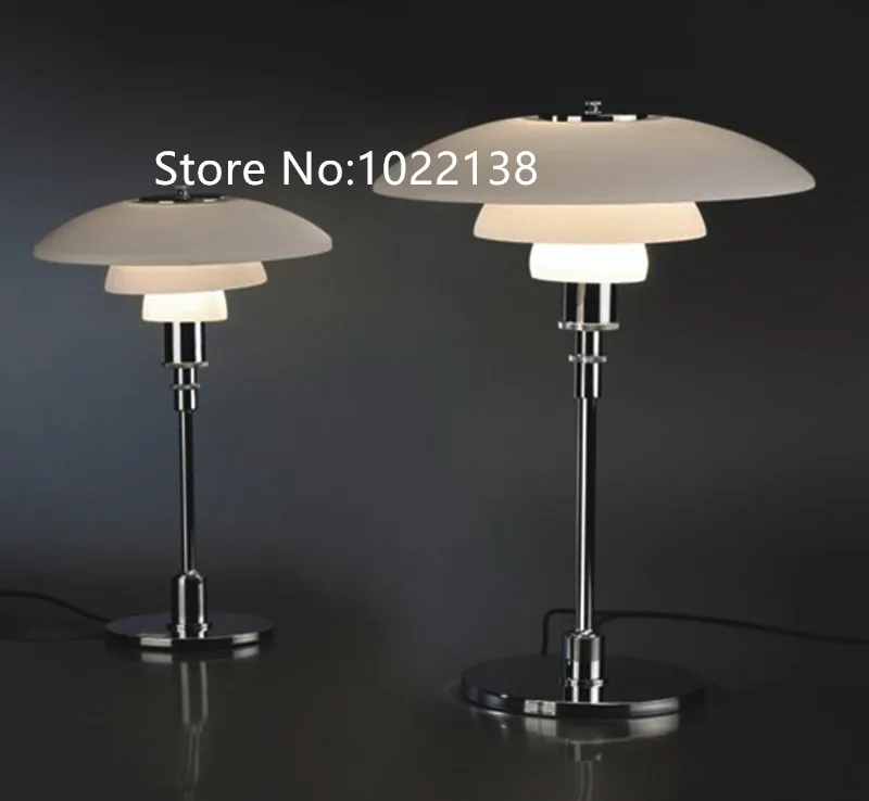 

Factory wholesale high quality Replica Poul Henningsen PH 3/2 table lamp/PH table llamp LED reading lights