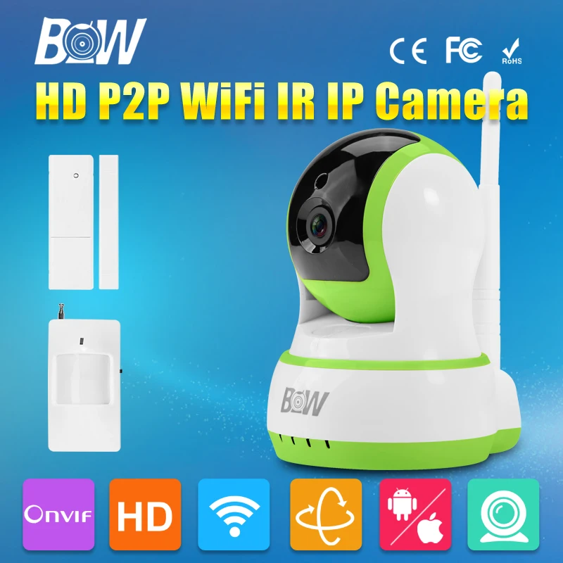 BW HD 720P Mini IP font b Camera b font Wifi P2P Wireless font b Door