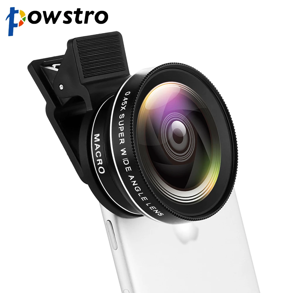 Aliexpress.com : Buy Powstro Phone Lens Kit 0.45X Wide