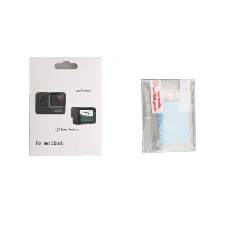 50 set for gopro LCD Screen Film & Lens Protective Film PTE material HD Films  For Gopro Hero 6  5 Black Action Camera accessories 1 (3)