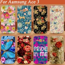 DIY Rose Pattern Case For Samsung Ace 3 7270 7272 7273/ Beautiful Flower Painting Case For Samsung Ace 3 7270 7272 7273