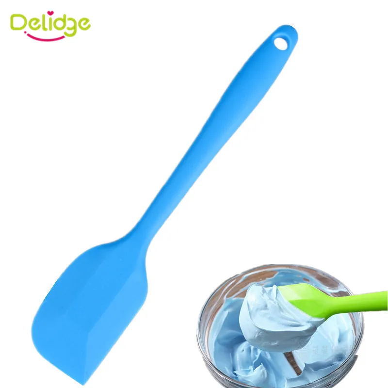 

Delidge 1pc Silicone Cake Baking Pastry Spatulas Cream Butter Scraper Fondant Cake Decoration Tools Kitchen Accessories