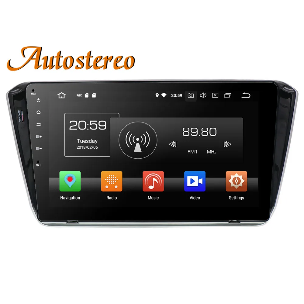 Best Android 9 Car No DVD Player GPS navigation For SKODA SUPERB 2015+ headunit multimedia player radio tape recorder auto stereo IPS 2 Best Android 9 Car No DVD Player GPS navigation For SKODA SUPERB 2015+ headunit multimedia player radio tape recorder auto stereo IPS 2