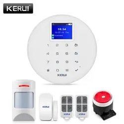 Новый KERUI W17 англо-рус GSM Wi-Fi сигнал Системы с анти-животное PIR сенсорный детектор дружит с собака и кошка