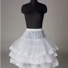 Новинка, белая короткая женская свадебная юбка, свадебная юбка, кринолин, юбка, платье, слипы, Нижняя юбка, обручи