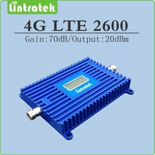 Gain 70dB 4G LTE 2600Mhz Mobile Signal Repeater 4G LTE 2600Mhz (FDD Band 7) Cell Phone Signal Booster/Amplifier with Lcd display